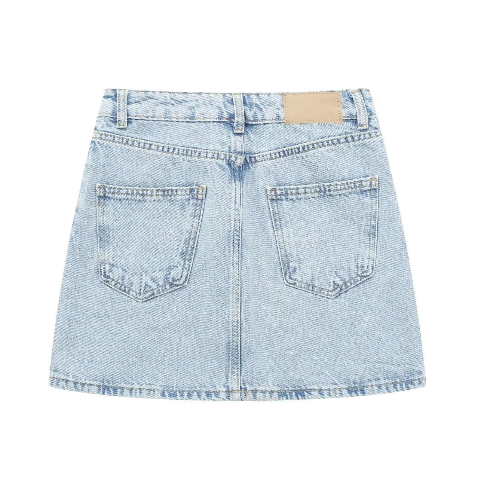 Denim Mini Skirt