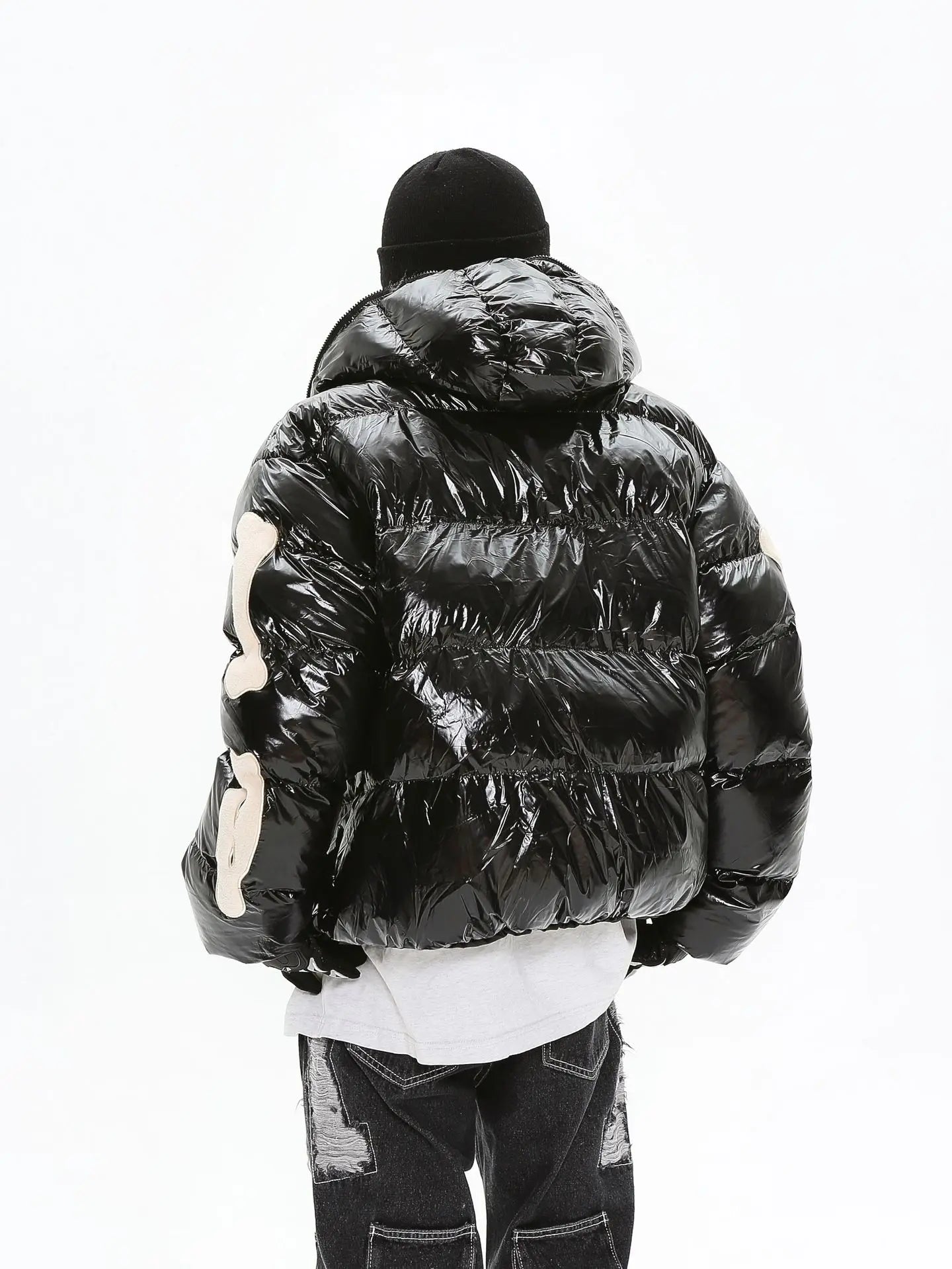 Skeleton Puffer Jacket