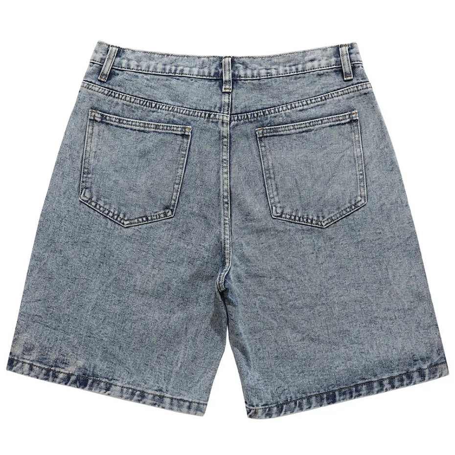 Denim Star Shorts