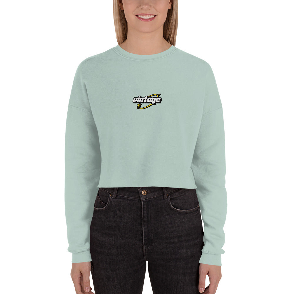 Vintage Crop Sweatshirt