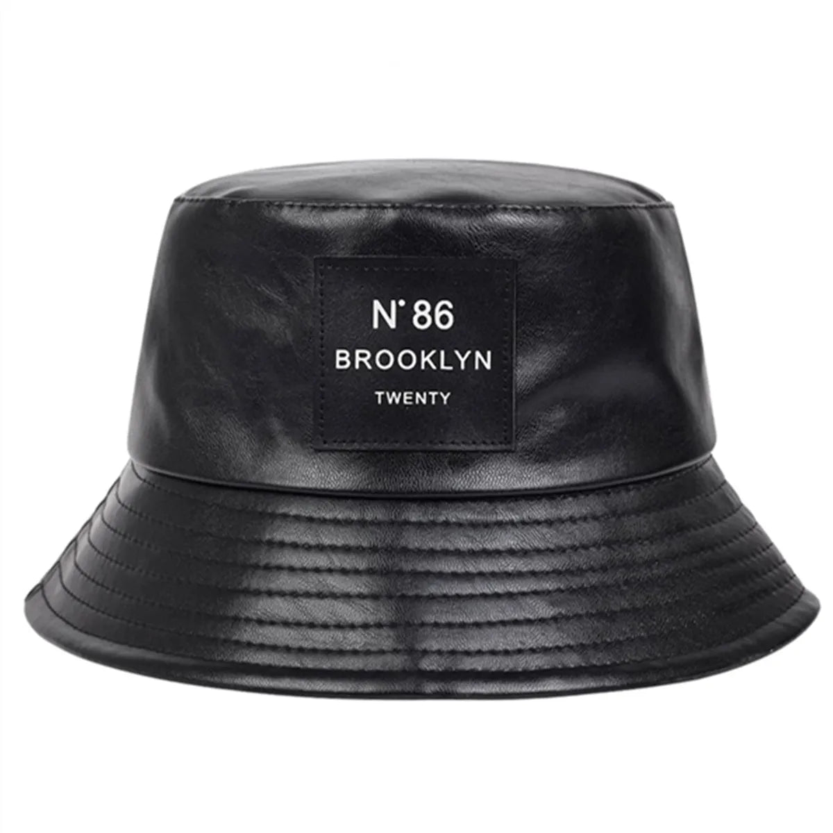 Brooklyn Leather Bucket Hat