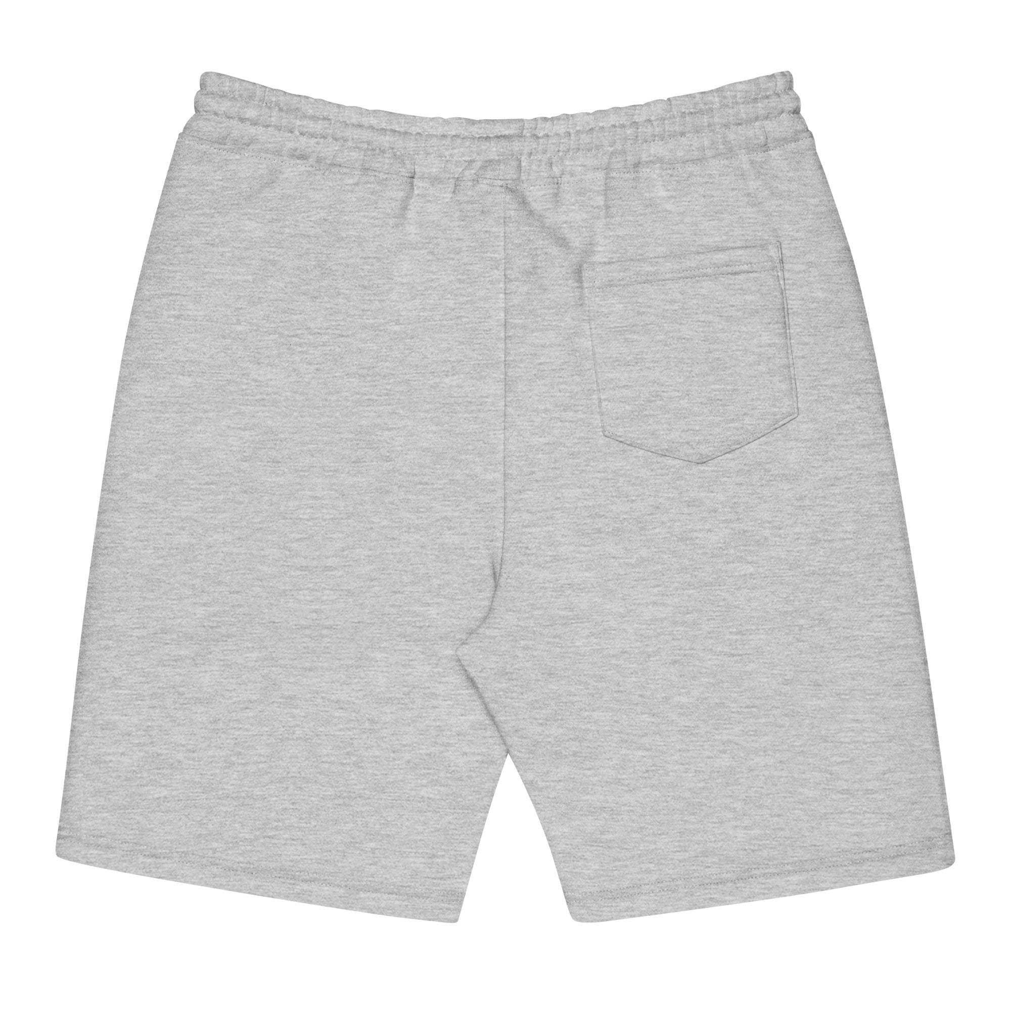 Never Stop Creating Embroidered Men's fleece shorts