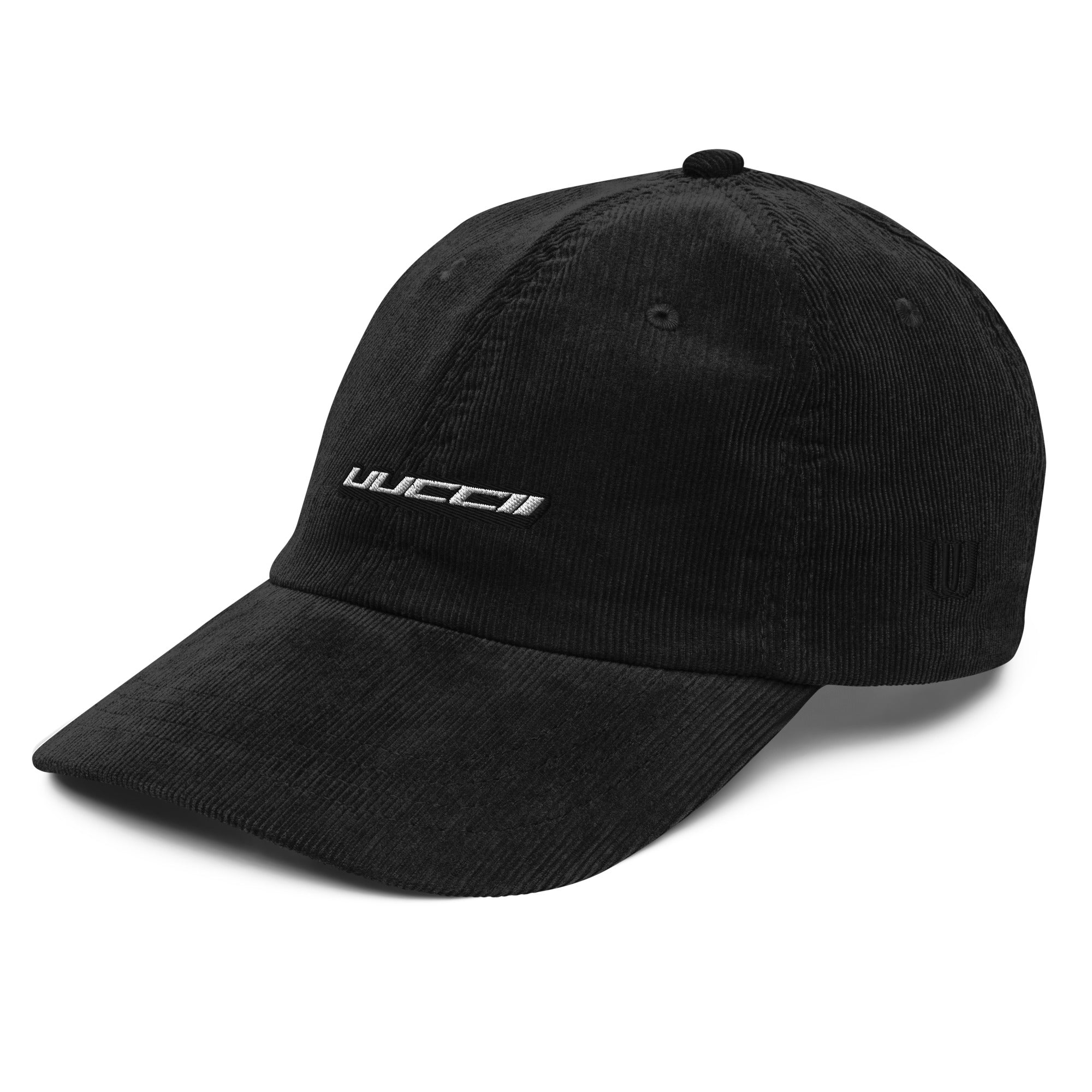 Embroidered UUCCII Vintage corduroy cap