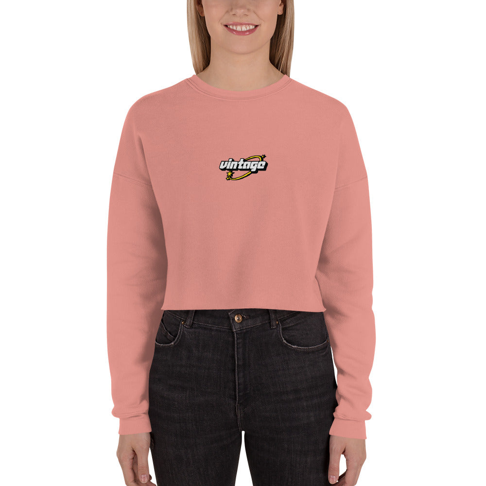 Vintage Crop Sweatshirt