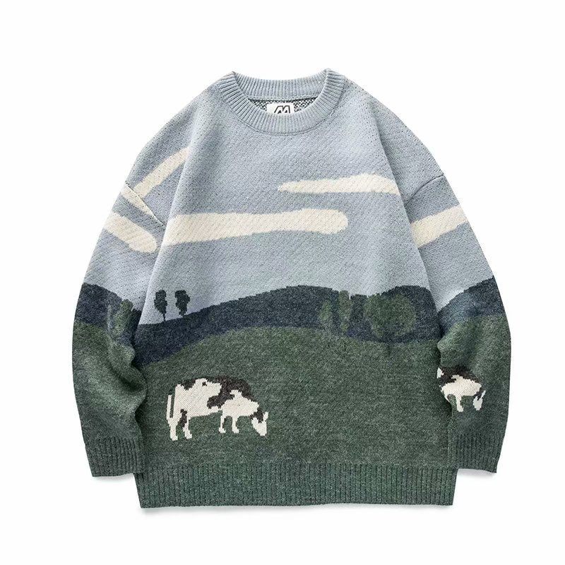 Custom Knit Wool Sweater